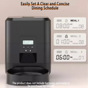 Smart Pet Feeder Automatic Cat Feeder Dog Slow Food Machine With Timed Quantitative Automatic Cat Food Dispenser Cat Dog Bowl