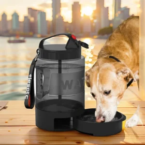 2.2L Dog Water Bottle Large Capacity Drinking Water Bottle Outdoor Sports Water Bottle Outdoor Cat and Dog Water Bottle