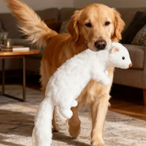 1pc Pet Squeaky Sound Toy, Unfilled And Tear-Resistant Play Companion for Dogs.