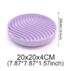 Wave style purple