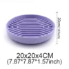Striped purple